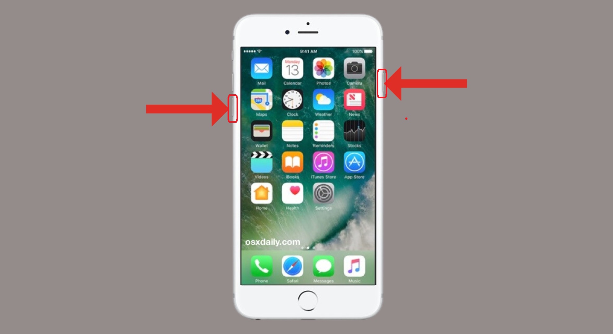 إعادة تشغيل iPhone 7 أو iPhone 7 Plus إجباريًا