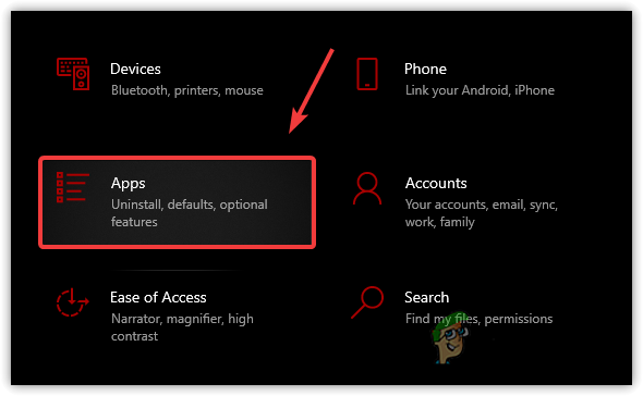 انتقل إلى التطبيقات والميزات