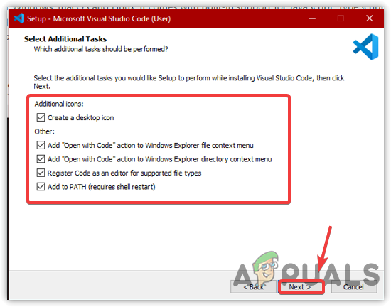 تثبيت Visual Studio Code
