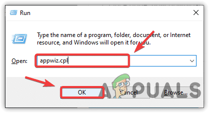 الانتقال إلى نافذة إلغاء تثبيت البرامج