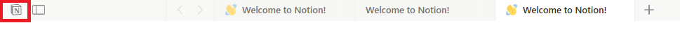 أيقونة Notion