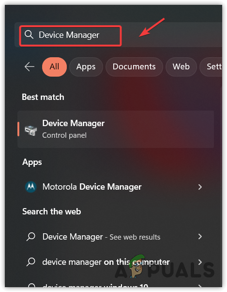 فتح إدارة الأجهزة