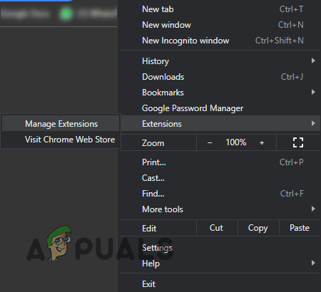 فتح قائمة الإضافات