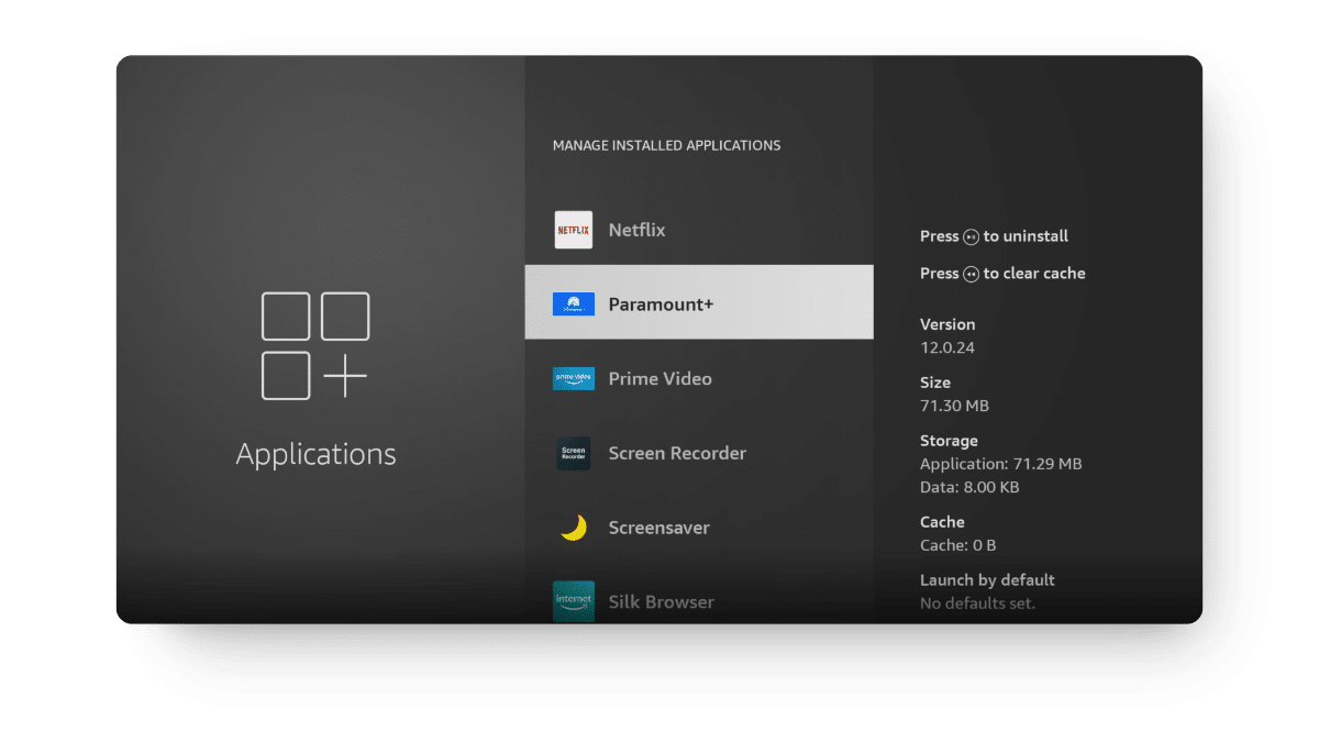 Paramount Plus Application