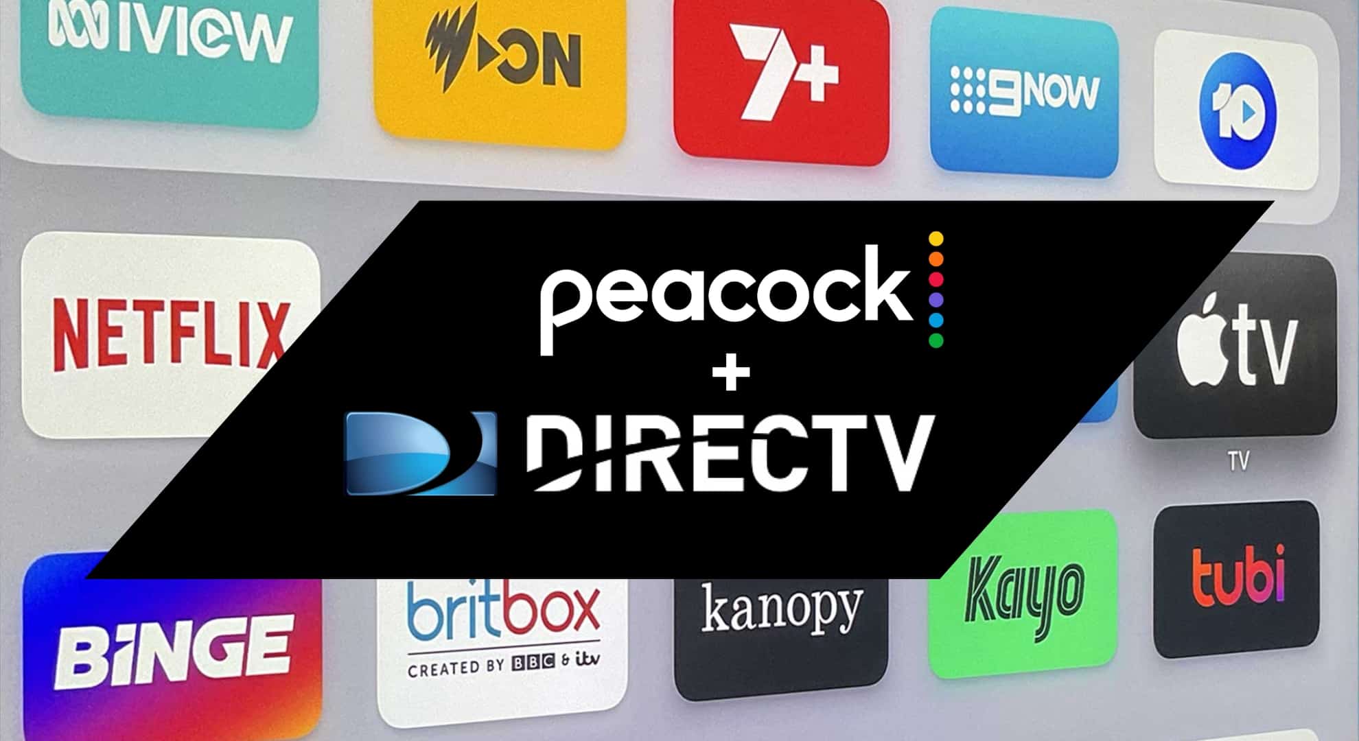 الأجهزة المدعومة من Peacock مع DIRECTV