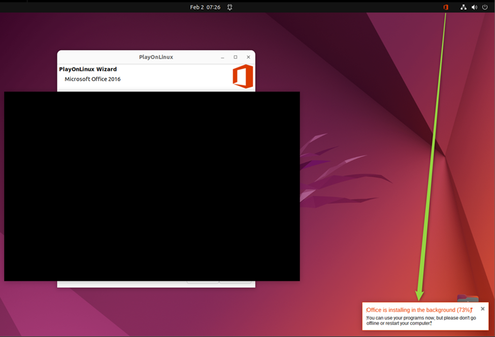 تثبيت تلقائي