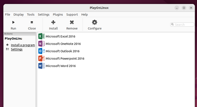 قائمة منتجات Office