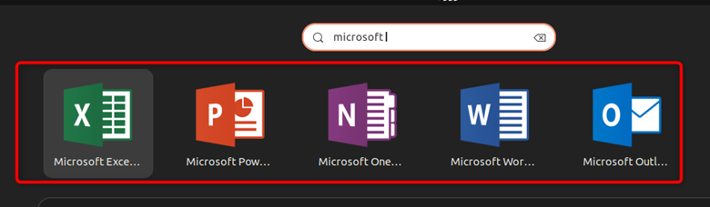 البحث عن Microsoft Office