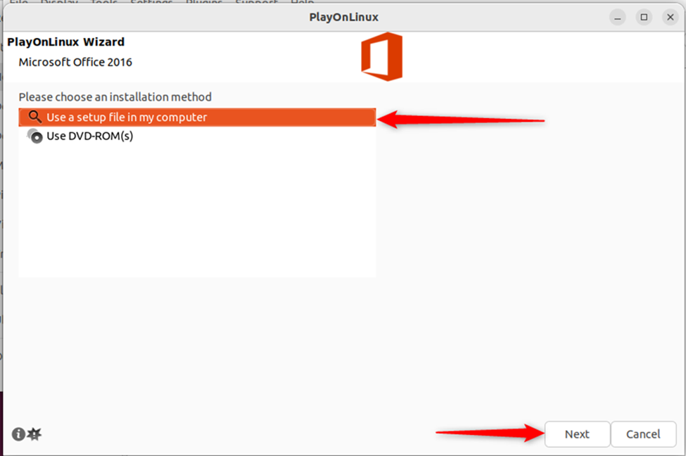 لاستعراض الملفات على الكمبيوتر