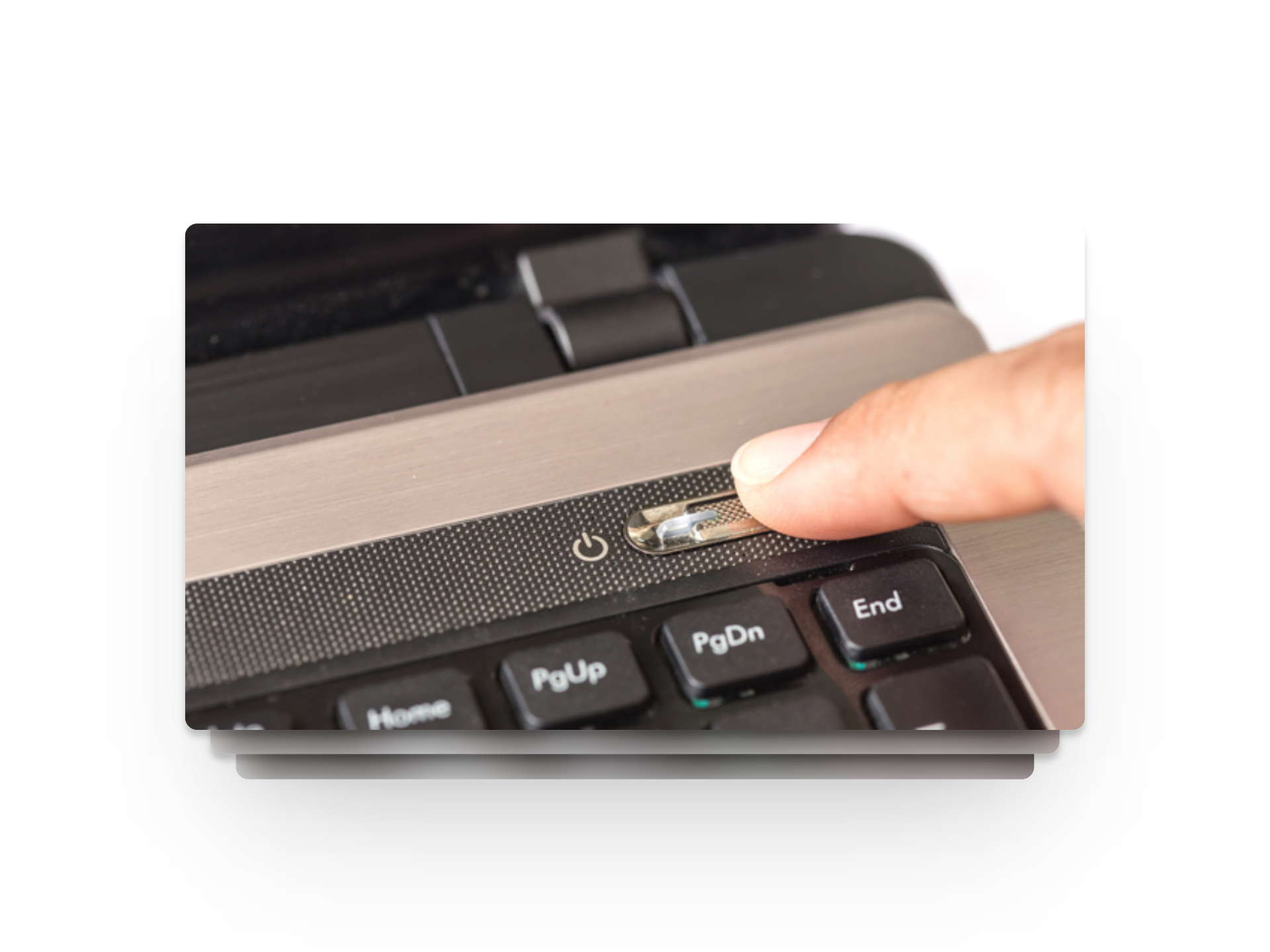 العثور على زر الطاقة في لابتوب ASUS لكل الموديلات