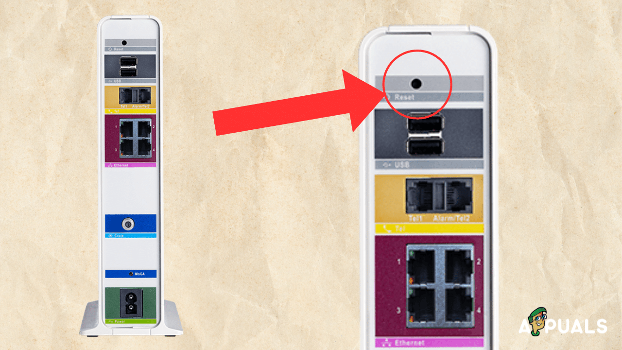 إعادة ضبط راوتر Arris الخاص بك