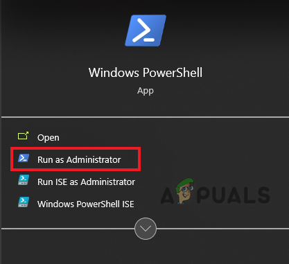تشغيل PowerShell كمسؤول