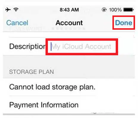 تسجيل الخروج من iCloud بدون كلمة مرور