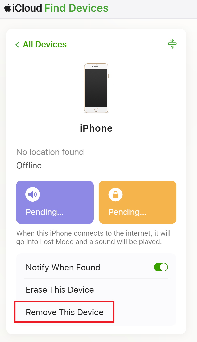 تحديد موقع iCloud