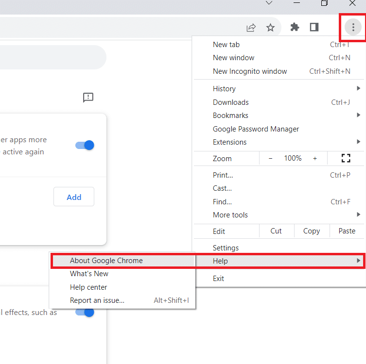 حول Google Chrome
