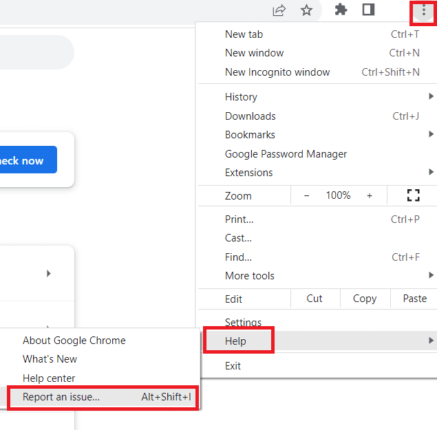 الإبلاغ عن مشكلة