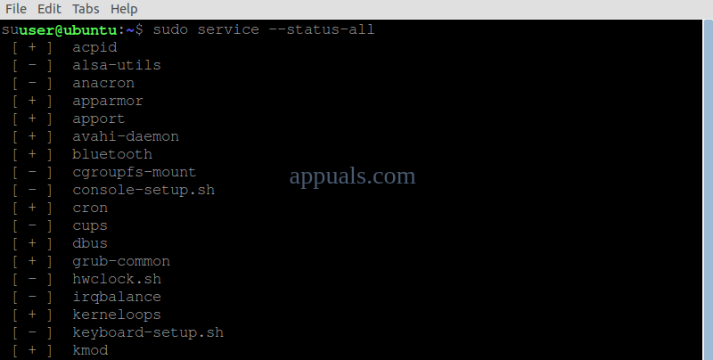 بدء خدمة Docker