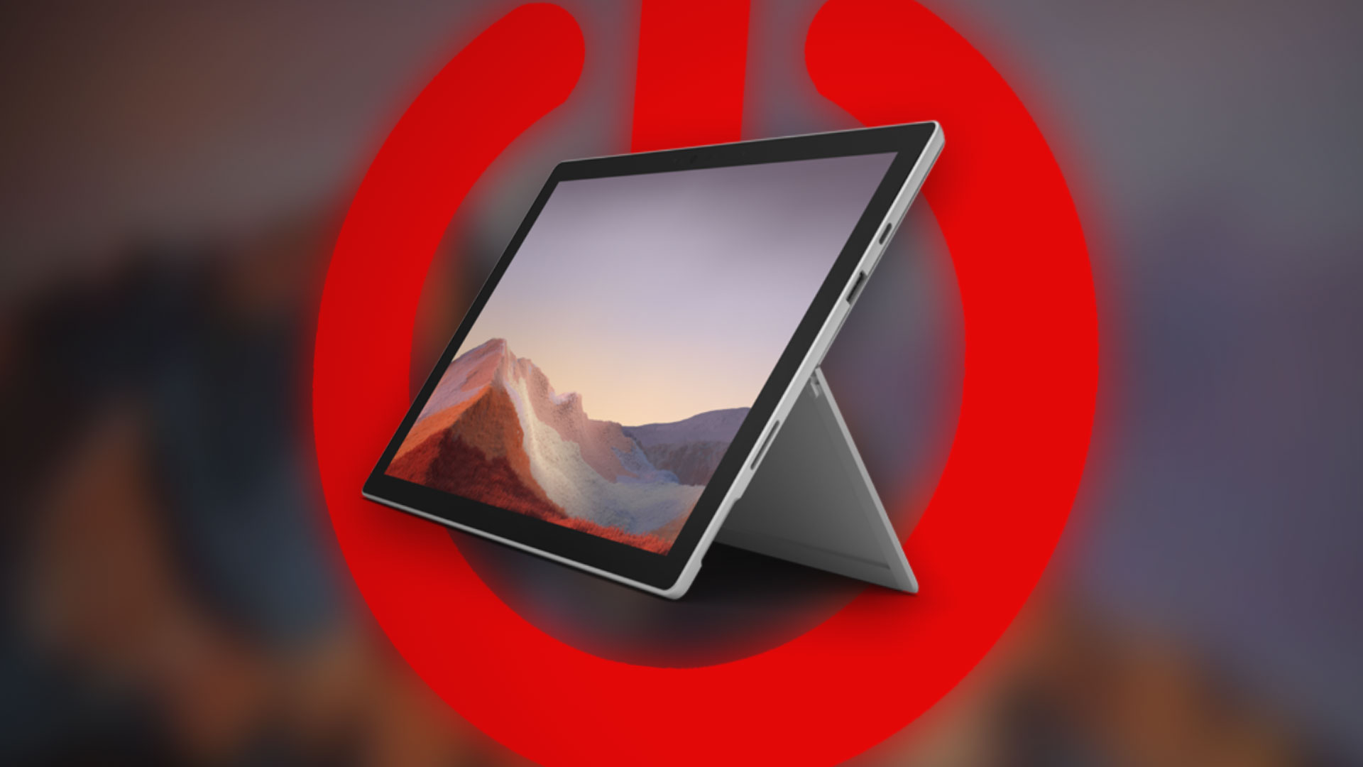 جهاز Surface Pro لا يعمل