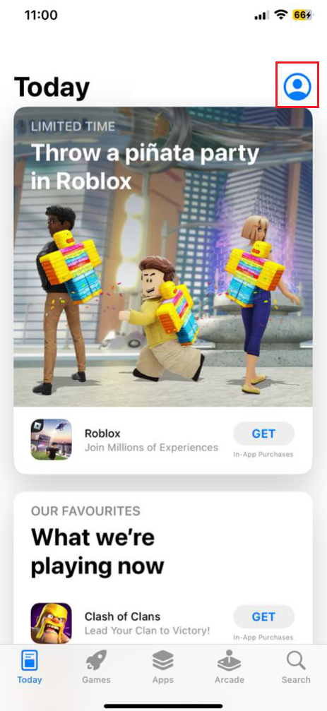 لم يتم استخدام معرف Apple هذا في متجر iTunes