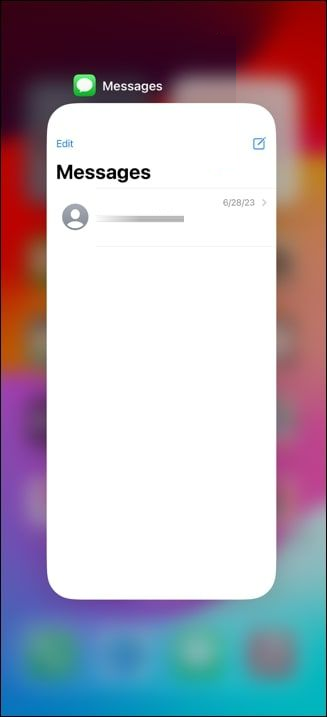 عدم عمل إلغاء إرسال iMessage