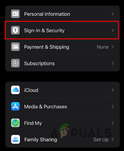 التنقل إلى تسجيل الدخول والأمان
