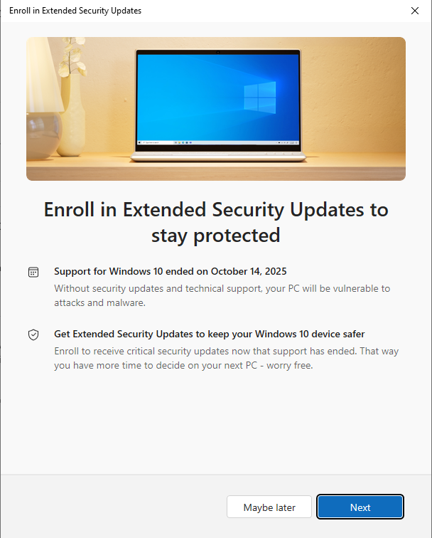 انقر على التالي