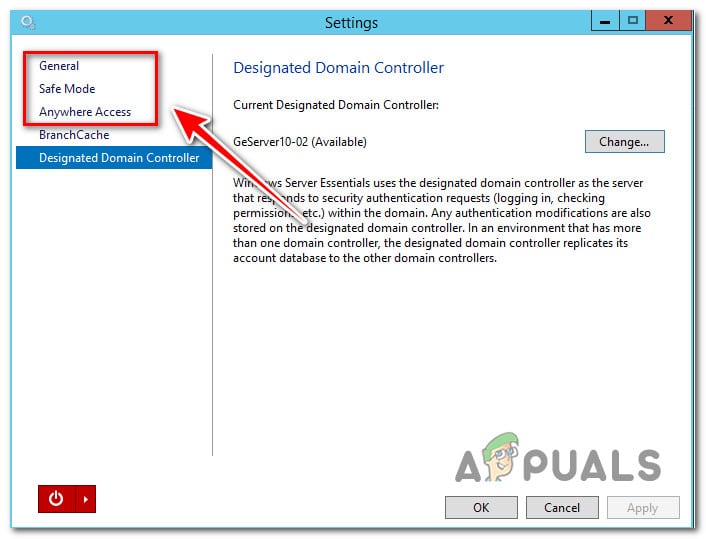 تمكين الأذونات المطلوبة للحساب