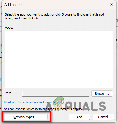 الانتقال إلى أنواع الشبكة