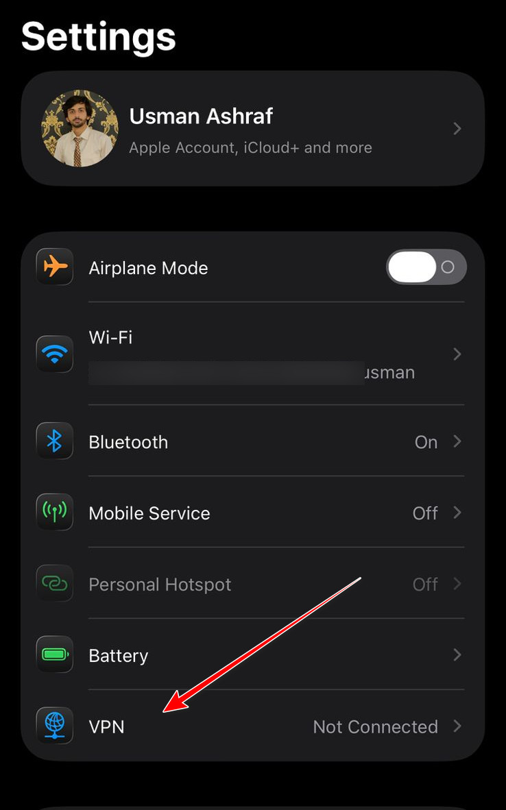 انتقل إلى VPN