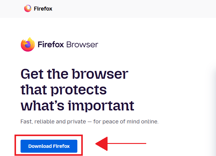 Download Mozilla Firefox