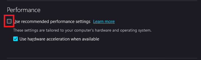 زر إلغاء التحديد