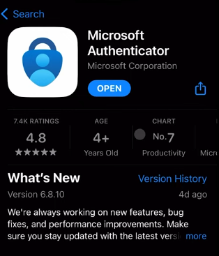 تثبيت Authenticator