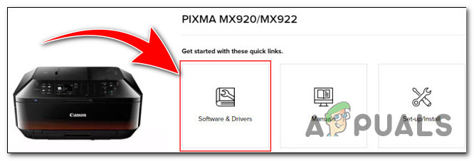 أفضل الأماكن للعثور على أحدث تعريف للطابعة.