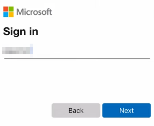 تسجيل الدخول إلى حساب Microsoft