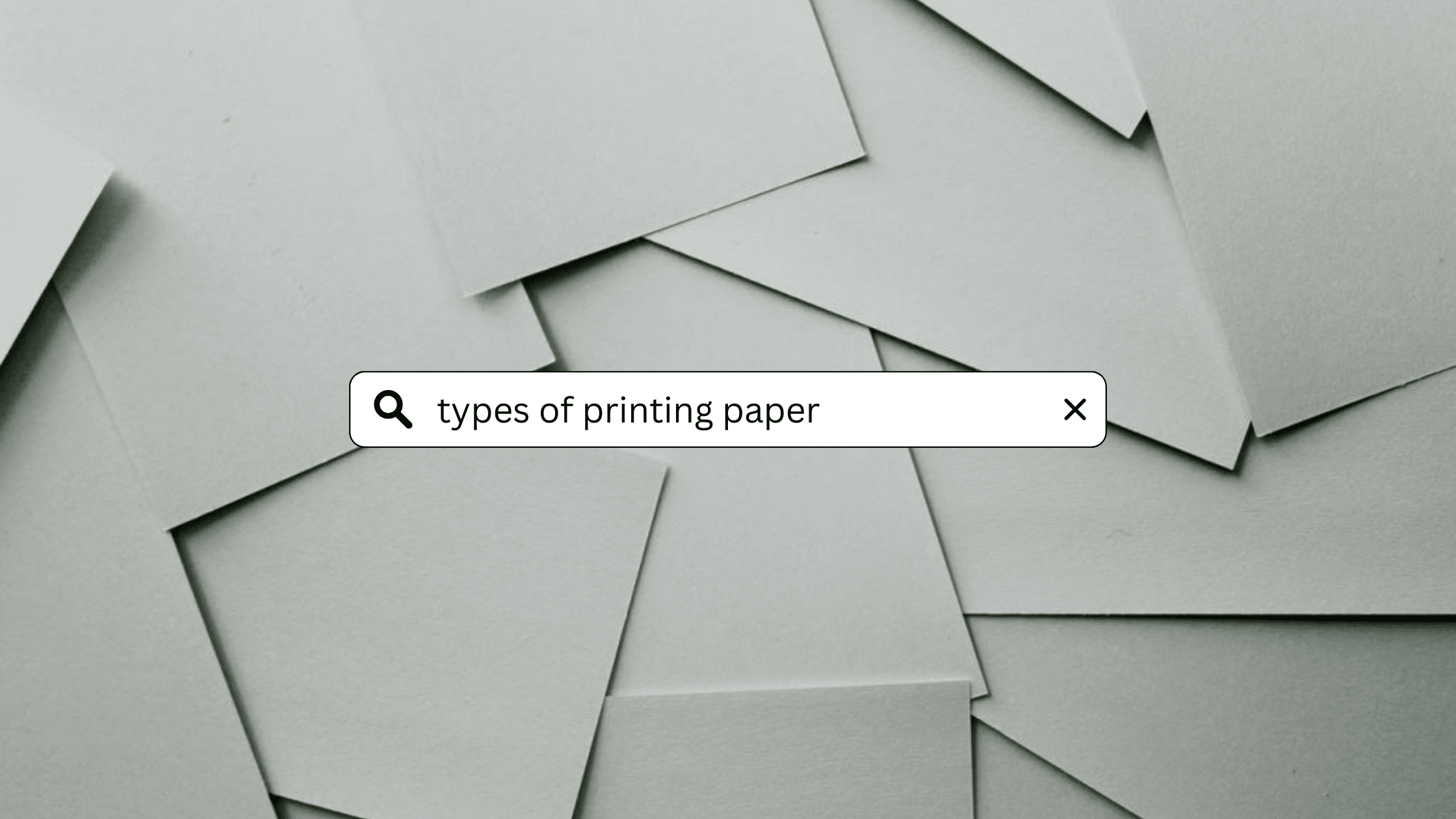 أنواع الورق للطباعة