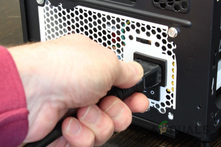 فصل جهاز الكمبيوتر