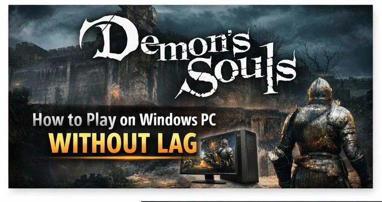 كيف تلعب Demon’s Souls على Windows PC بدون تأخير؟
