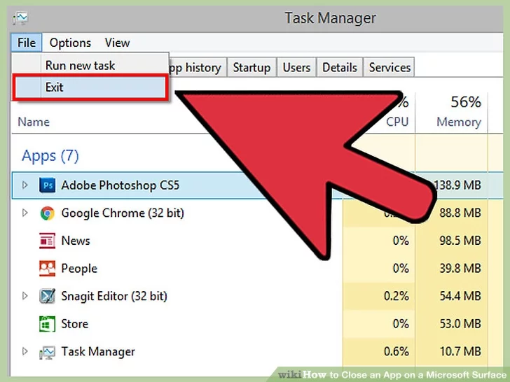 Przed ponownym otwarciem wszystkich aplikacji pakietu Office należy je całkowicie zamknąć.