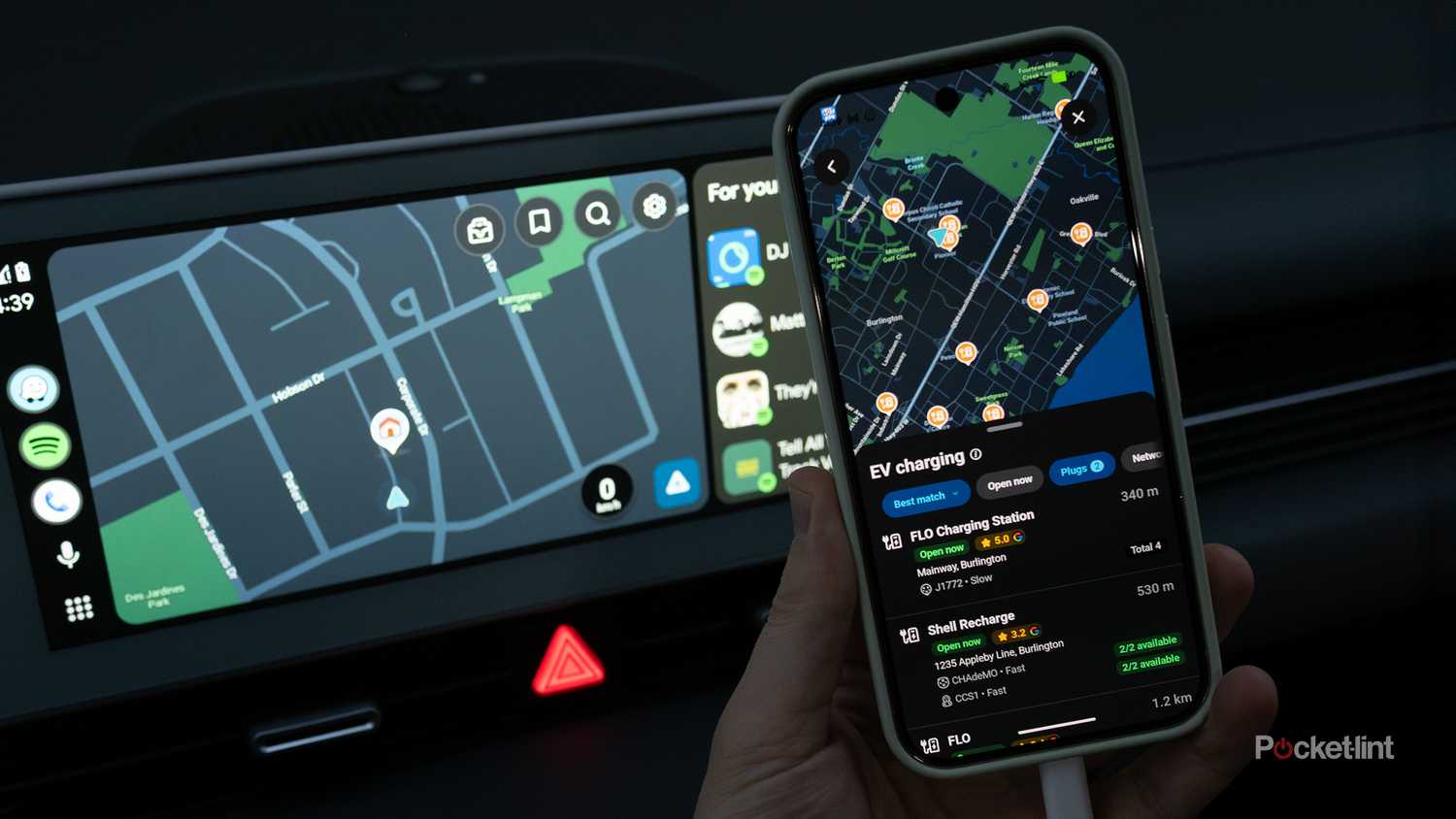 Waze يعمل على Android Auto