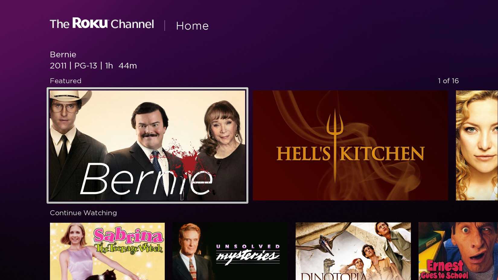 قنوات تلفزيونية مباشرة في Roku
