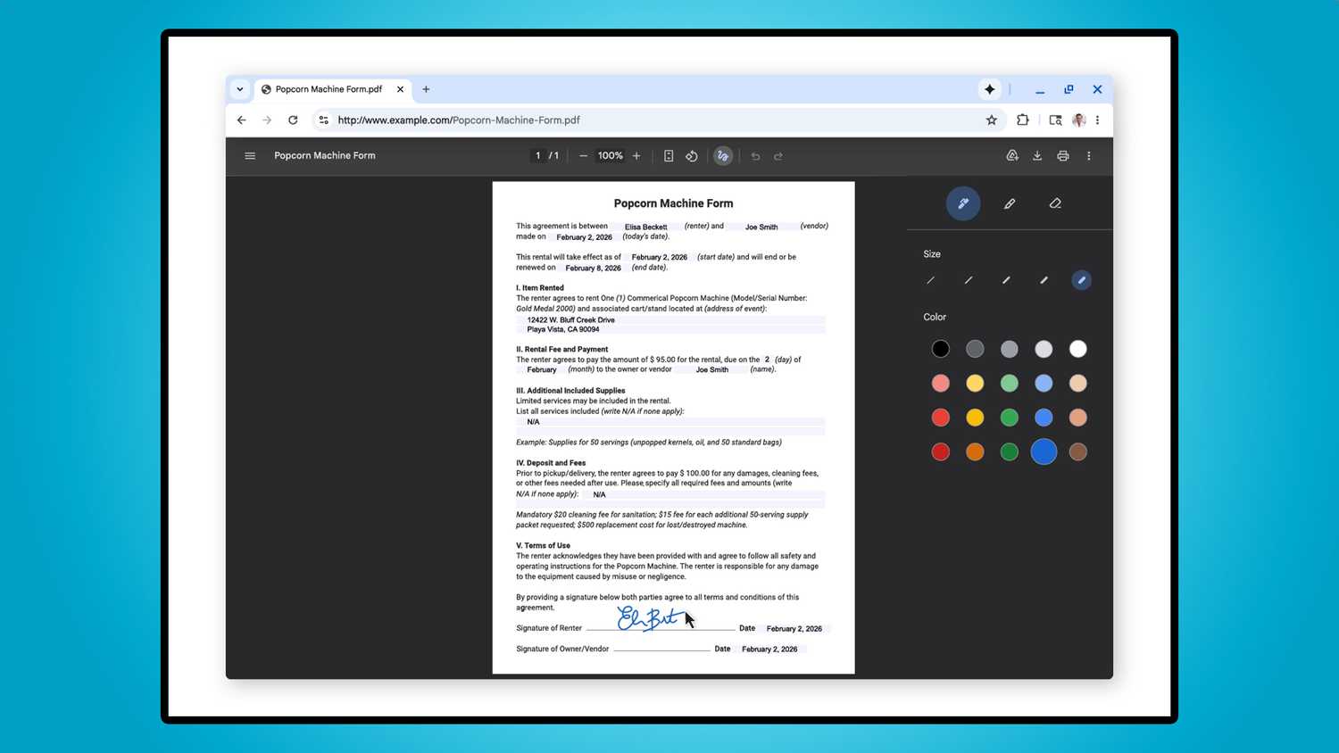 ميزة التعليق على ملفات PDF في Google Chrome.