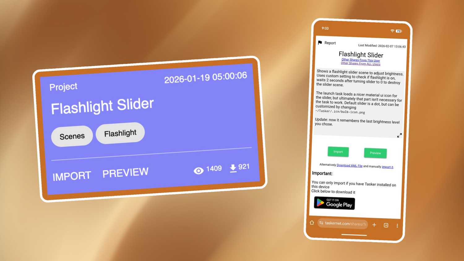 Flashlight Slider hero image