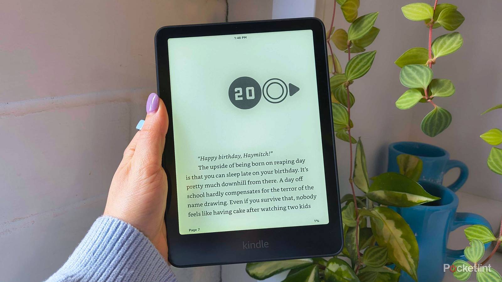 تخلص من مشكلة انعكاس الصفحات في Kindle بهذا الإعداد