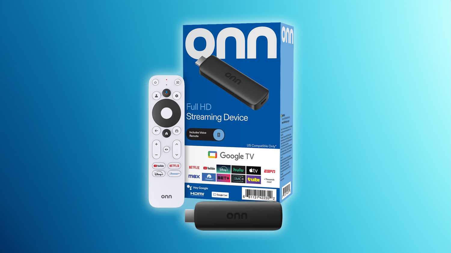 جهاز Onn HD Streaming Stick.