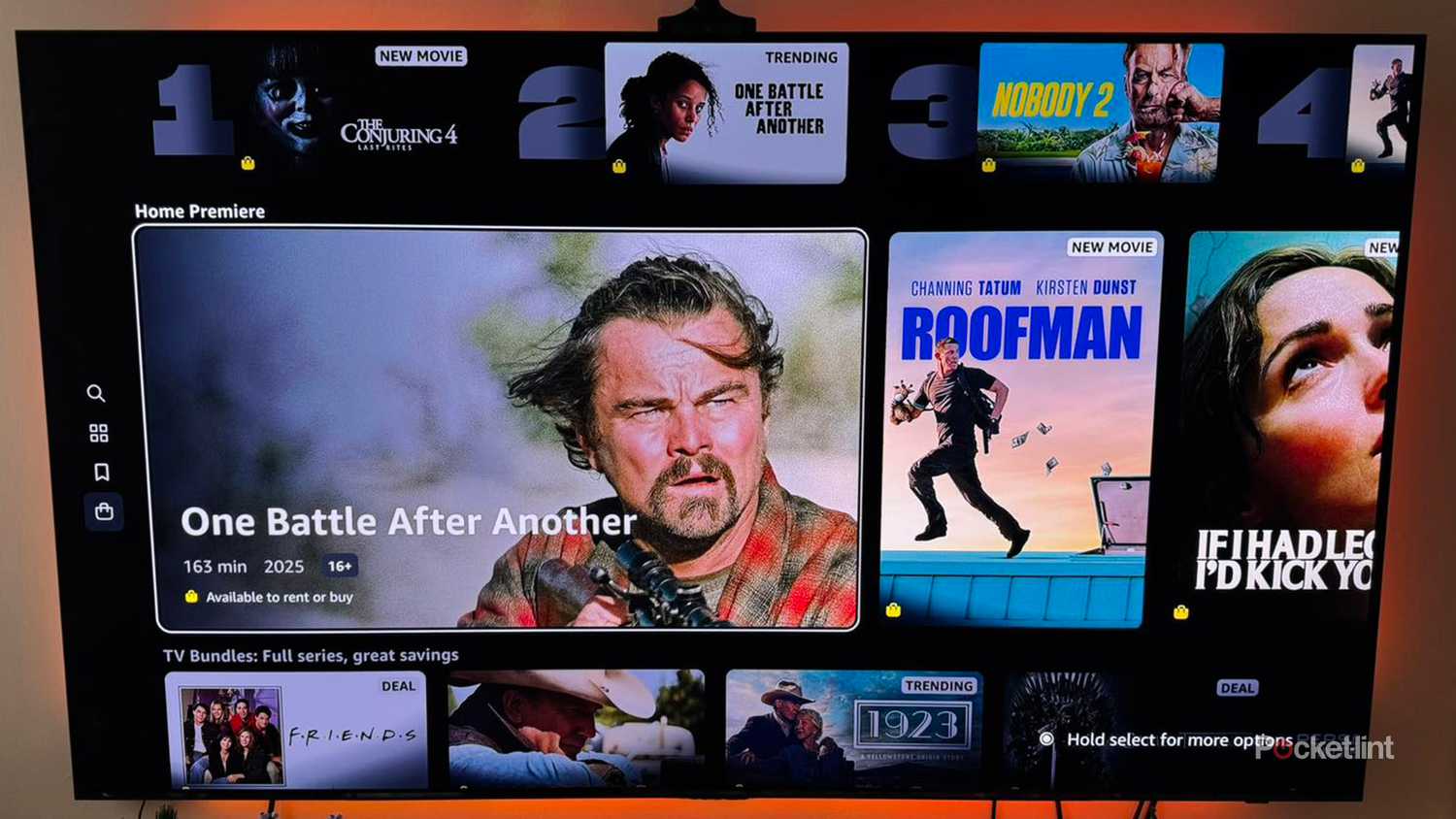 Prime Video على تلفزيون OLED.