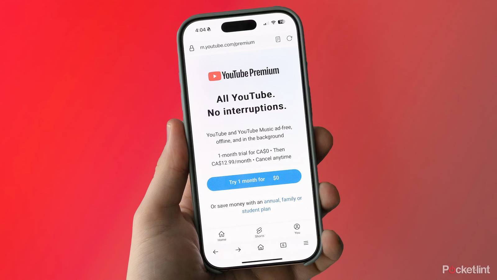 ترقية مجانية لمشتركي YouTube Premium Lite!