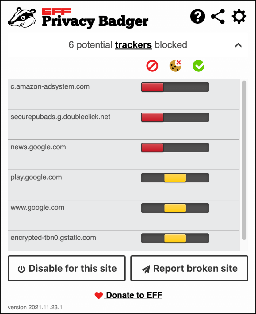 Chrome向けプライバシー拡張機能ベスト10（2022年）画像2