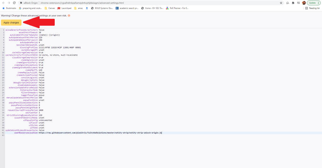 Twitchの広告をブロックする方法 画像16