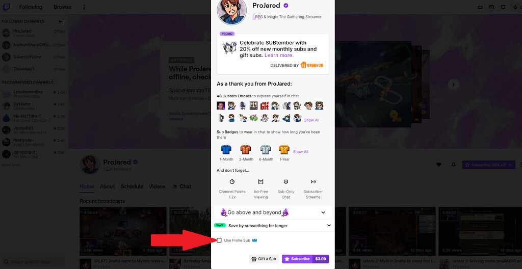 Twitchの広告をブロックする方法 画像3