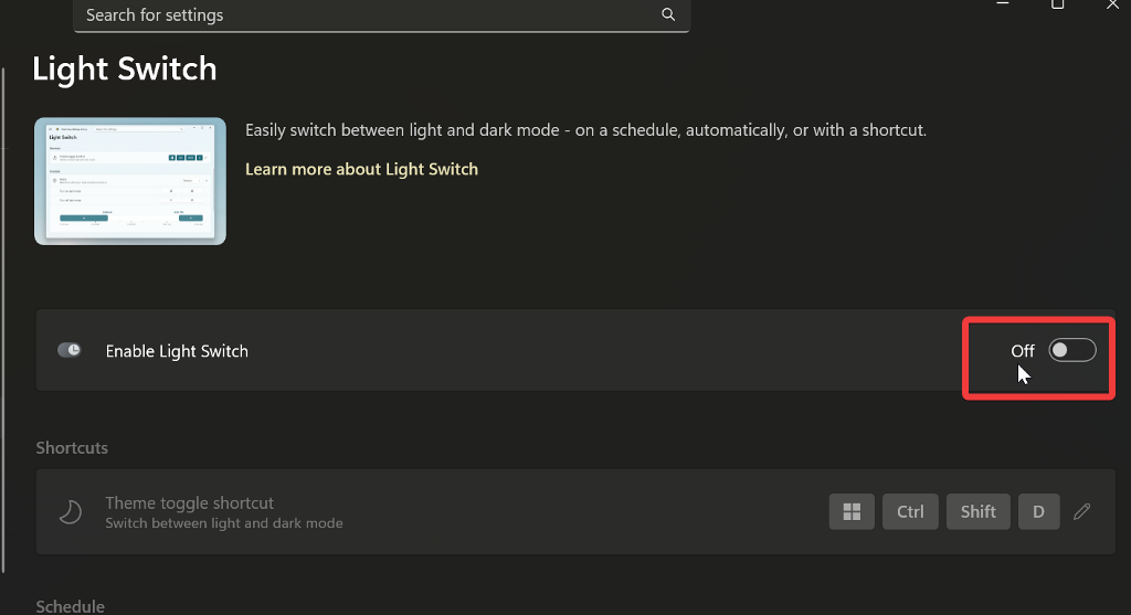 Выключите выключатель света в электроигрушках.